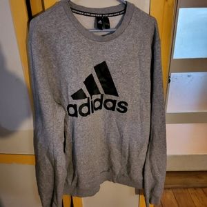 2 Adidas sweatshirts